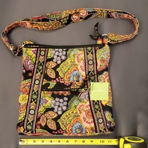Vera Bradley Hipster Symphony in Hue crossbody EUC